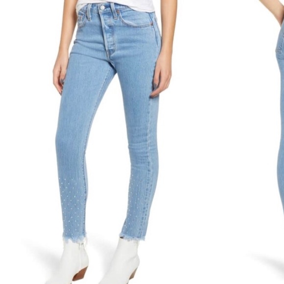 rhinestone levis